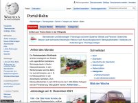 Wikipedia – Portal Bahn
