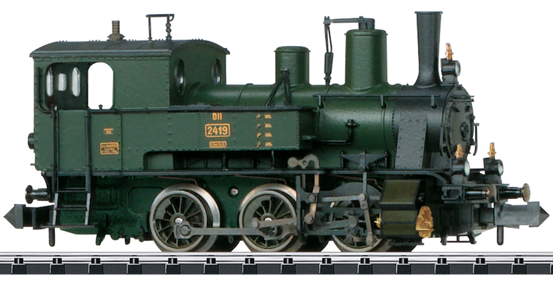 Bayr. DII bzw. R3/3 von Minitrix (BR 89) in N