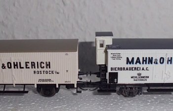 Kühlwagen M&O, Vergleich der TILLIG und PSK-Modelle
