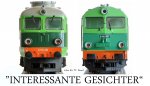 INTERESSANTE GESICHTER; Frontansichten der ST43-381 und SU46-007; PKP; EP.IV; mtb-model.jpg