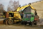 Multicar und alter DDR Bagger in Söllichau 05.12.2015 01.JPG