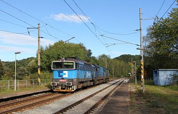 Dieselnotverkehr im Tal der Bílina