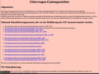 Gattungszeichen Güterwagen