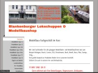 Blankenburger Lokschuppen und Modellbaushop