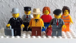 LEGO Olsenbande im Museum