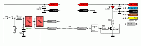 Reedkontakt mit Schmittrigger Sender und Empfänger.GIF