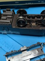 Reparatur eines Radsatzes der 111 071-7 von kuehn-modell