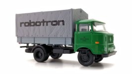 Kraftfahrzeug, ''Robotron'', LKW, IFA W50L Pritsche, Plane, grün, - 01 - Art.-Nr. Hädl, 25017.jpg