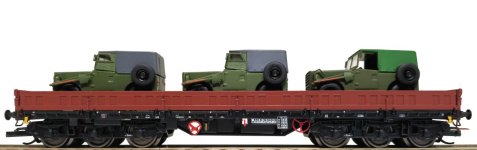 Güterwagen, ''NVA'', Schwerlastwagen, Sas 4850, der DR, EP.IV - 03 - Art.-Nr. NPE, NW 52057.jpg