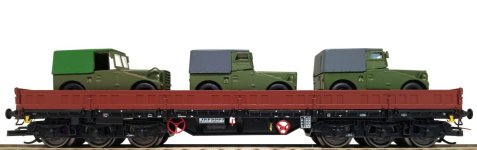 Güterwagen, ''NVA'', Schwerlastwagen, Sas 4850, der DR, EP.IV - 04 - Art.-Nr. NPE, NW 52057.jpg