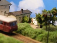 25-10-03 Hobbymesse - Diorama BÜ mit Ferkeltaxe 2.JPG