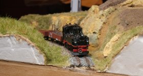 Jetzt ist das Gleis geschottert und endlich betriebssicher.