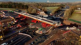 Drone shot of new Clifton railway bridge being driven into position over M6.jpg