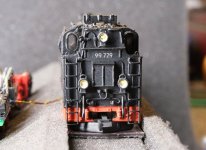 Das Licht liefern kleine 402-er LED in den Lampengehäusen (0,5x1mm).
